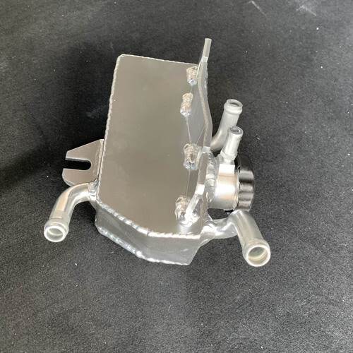 Aluminum Coolant Expansion Tank For Subaru 2008-2014 WRX 2005-2009 Legacy GT