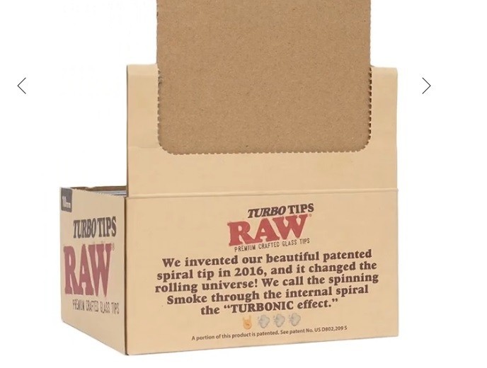 BOTH RAW GLASS TURBO TIPS - 10MM and 12mm sizes - LIMITED - Premium Crafted Tips