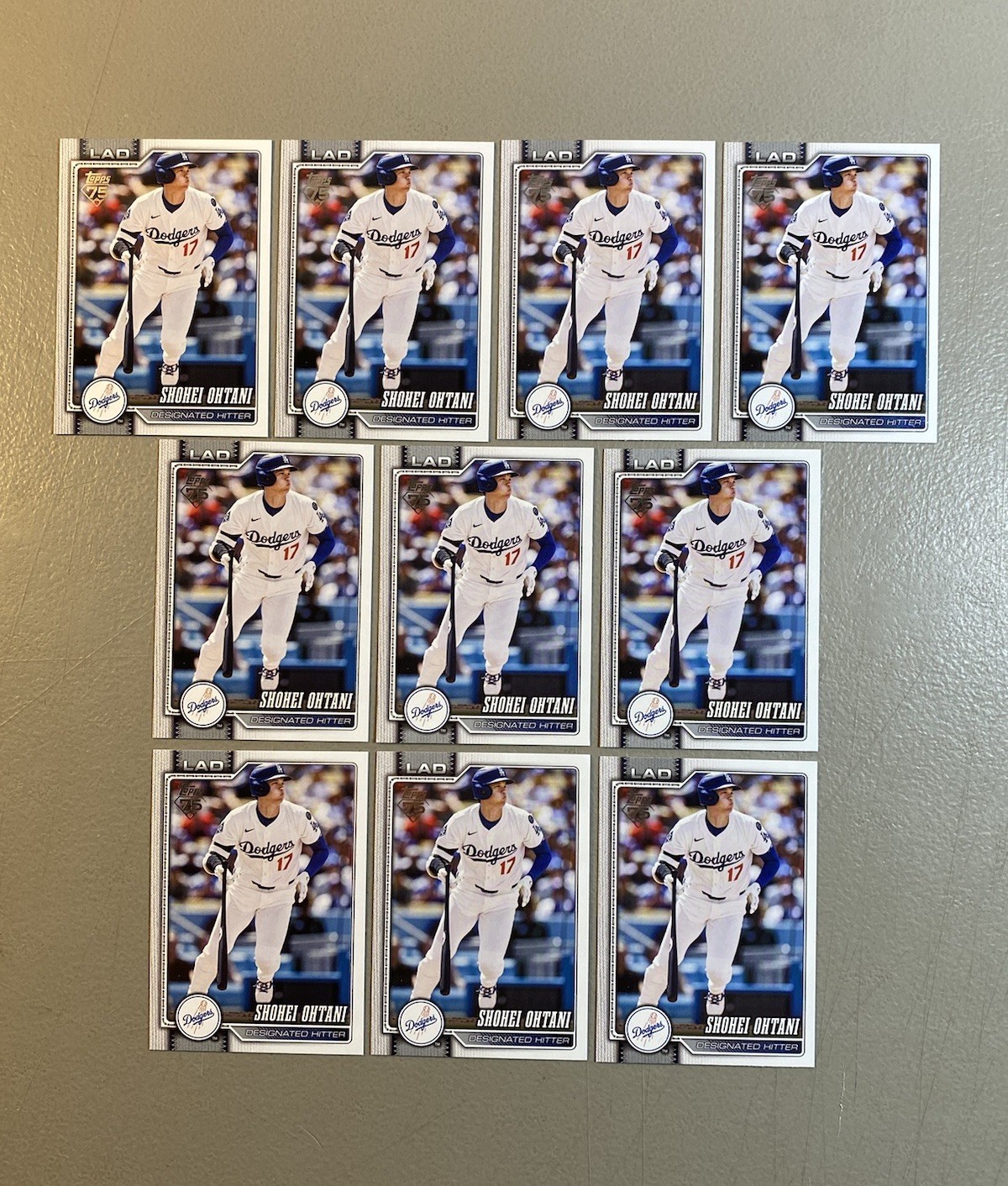 Shohei Ohtani 2026 Topps Series 1 Lot of (31) Cards - Foil Insert Base Dodgers