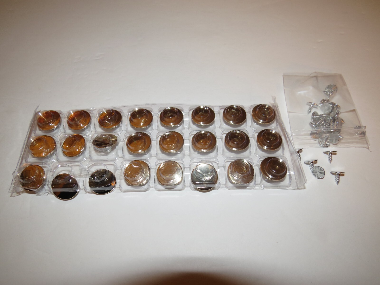 Men's Suspenders with No Sew Brown Metal Buttons for Button on Leather Ears