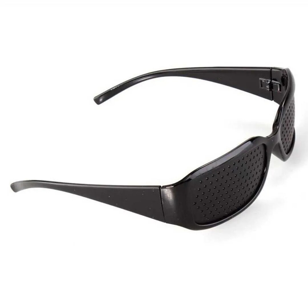 4x Unisex Small hole Glasses Eye Correction Exercise Eyesight Care Improveme