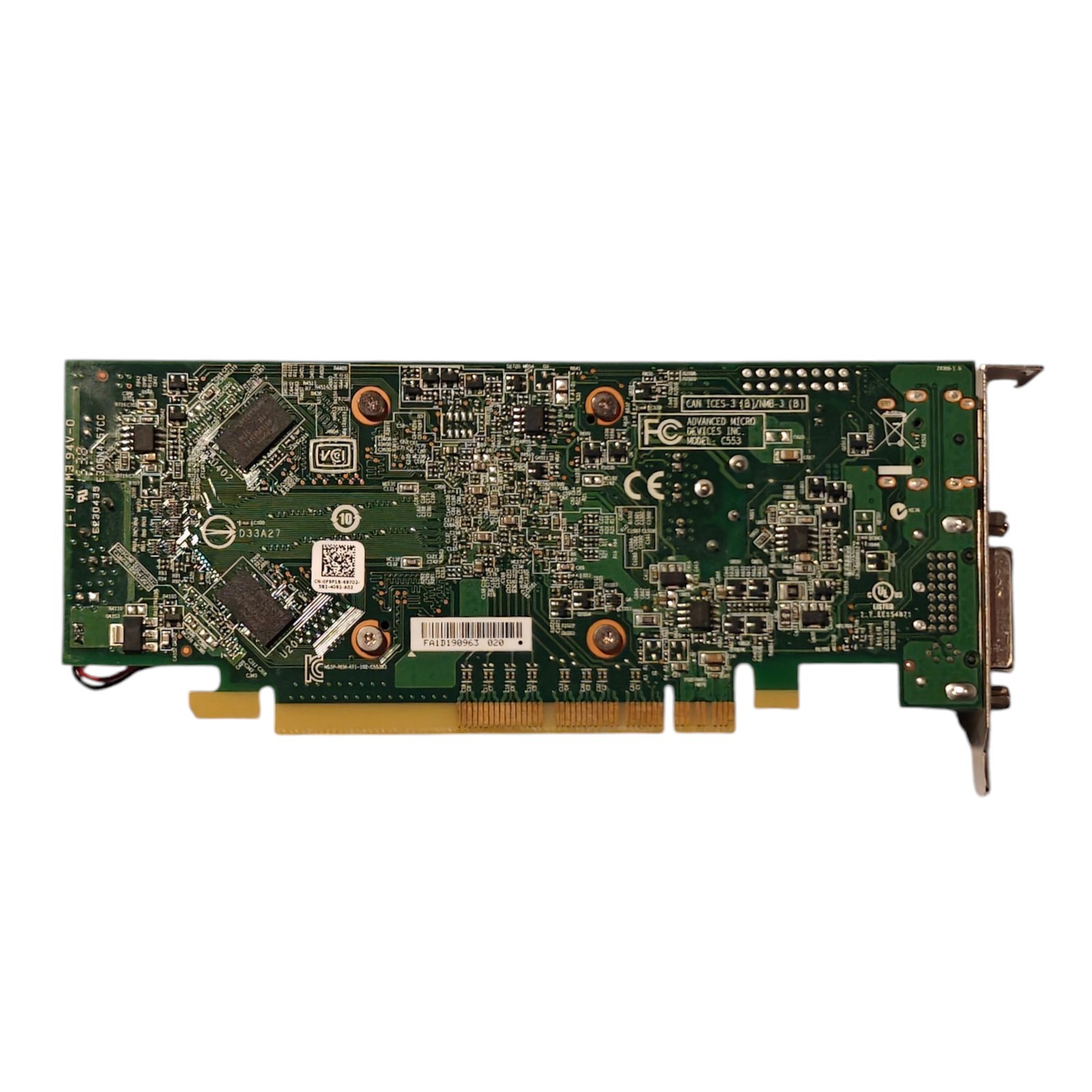 AMD Radeon R5 240 1GB PCIe DVI DisplayPort Video Card Dell 0F9P1R