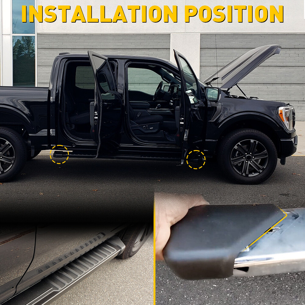 For 2015-2022 Ford F150 running board REAR cap end RIGHT Passenger side step New