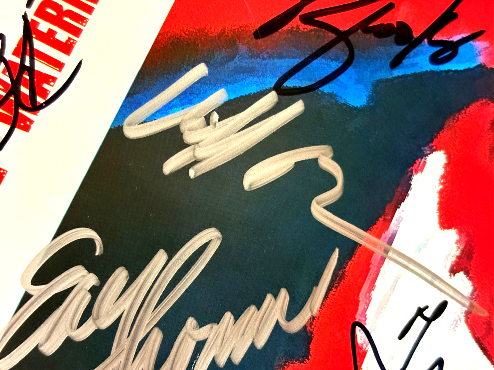 Blues Cruise Poster AUTOGRAPHED Blues Musicians TAJ MAHAL,Majic Dick + 22X28"