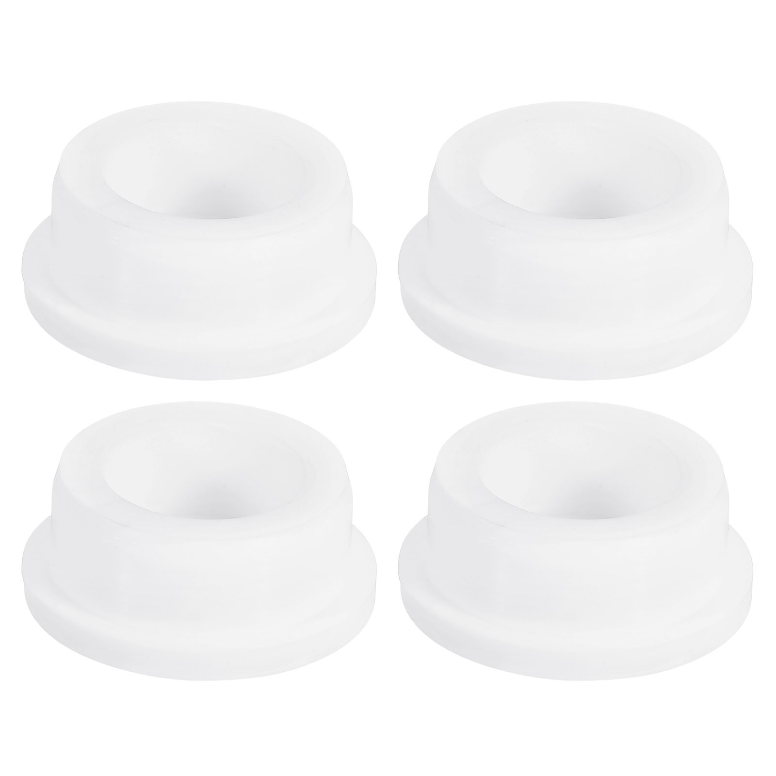 4Pcs White Plug Holes Rubber Button Plug for 32-33mm/1.26-1.3" Hole