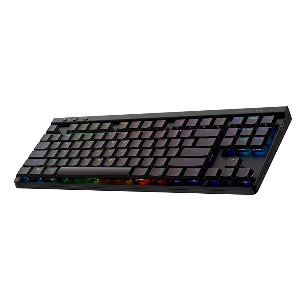 Logitech - G515 LIGHTSPEED TKL Wireless Mechanical Tactile (Brown) Switch