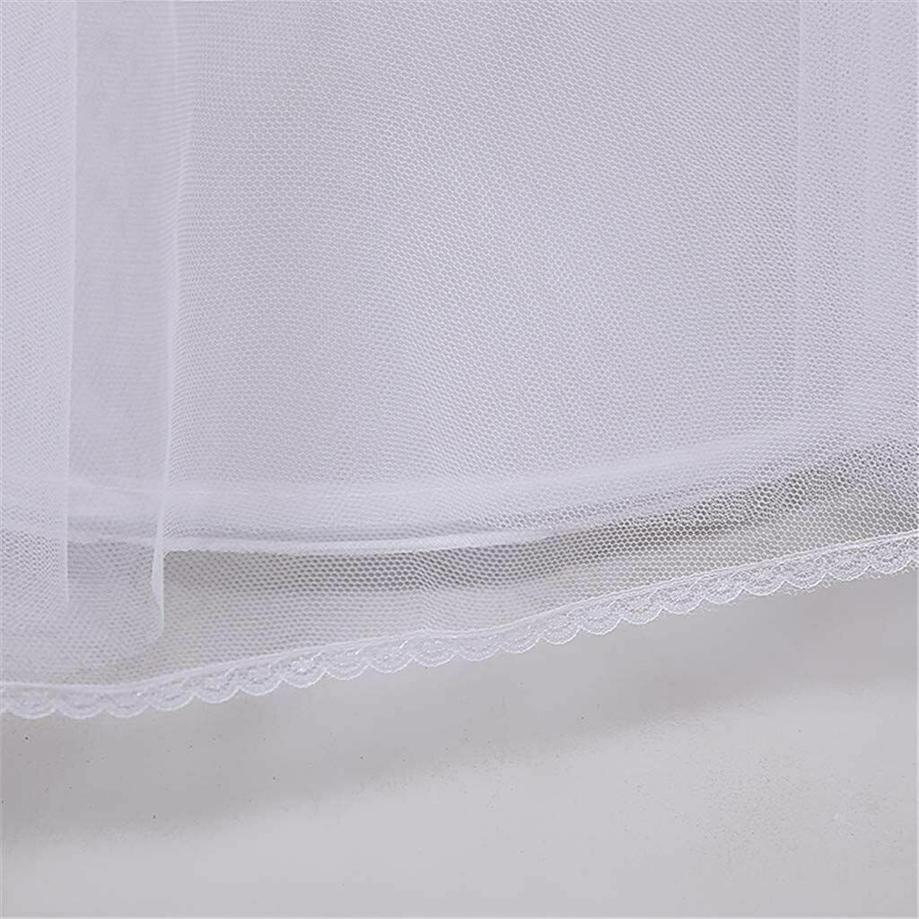 A Line Petticoats for Women Crinoline Half Slips Floor Length Bridal Underskirt