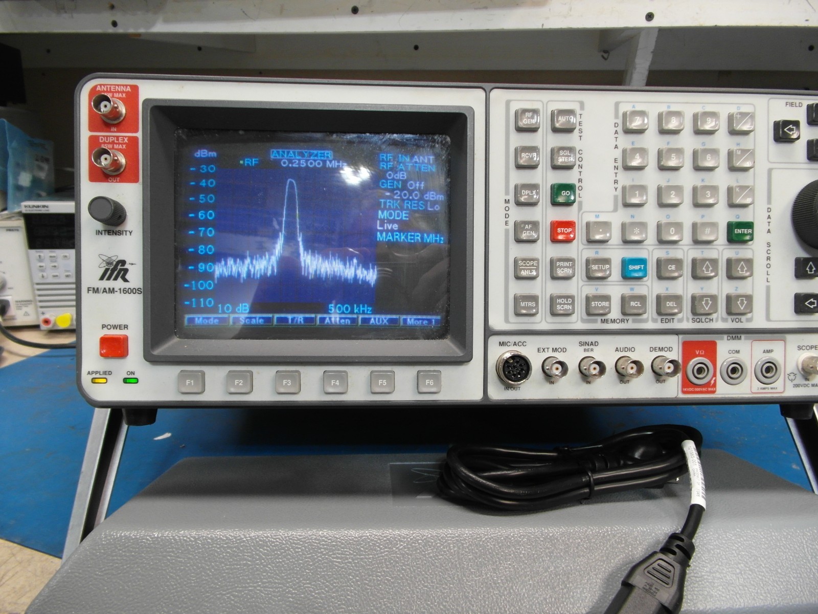 Aeroflex IFR FM/AM-1600S Communication Service Monitor CALIBRATED Refurbished
