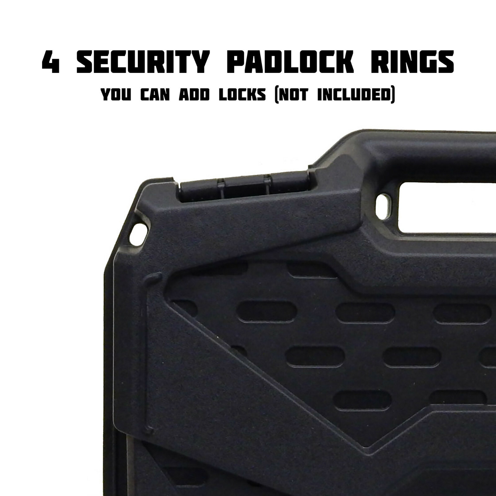 CM Microphone Case For 12 Wireless Mic System Microphones -Hard Shell Protection