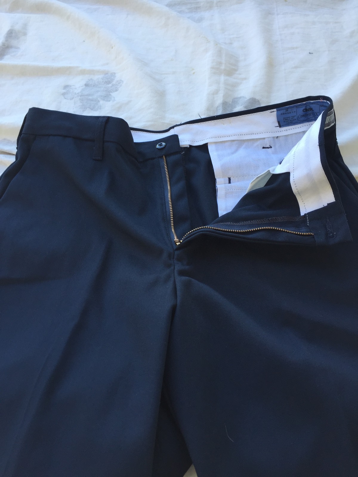 Lot Of 3 Cintas Comfort Flex Work Pants Size 34x30 #945-20 Very Comfortable