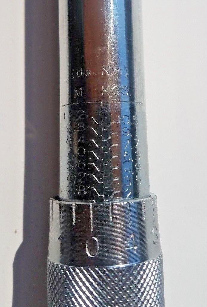 Set of 3 Pro Reversible Click Type Torque Wrench Sizes 1/4", 3/8", 1/2"