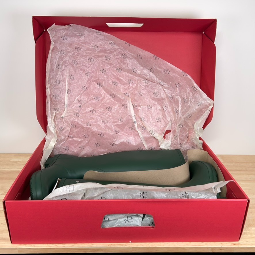 Hunter Original Tall Women's Rain Boots US 8 EU 39 Green