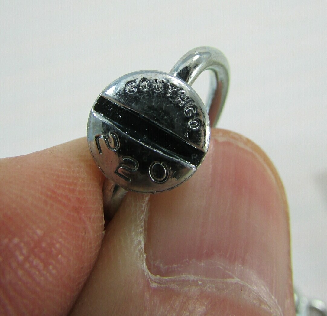 10 Genuine Southco Quarter Turn Dzus Lion Bail Head Ring Fasteners 82-15-220-16