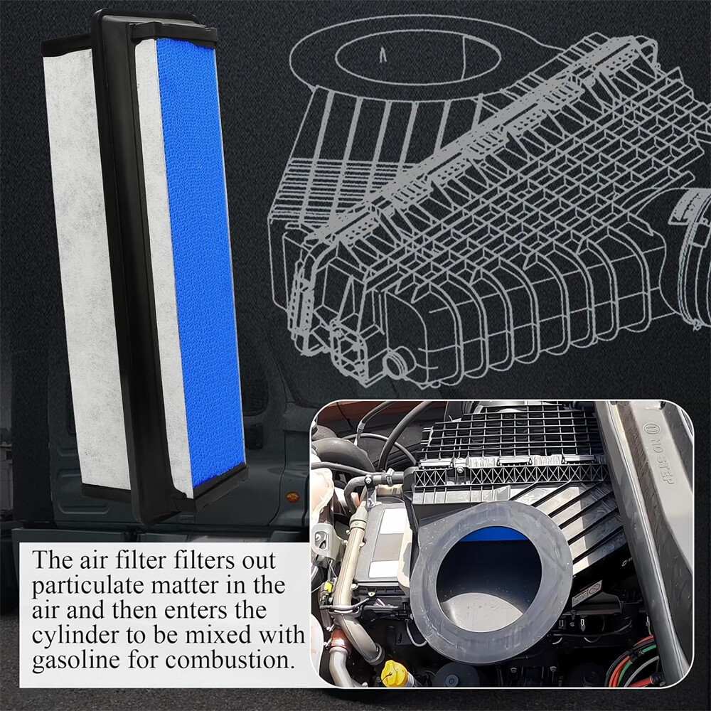 NEW 4Pcs 03-42776-010 Engine Air Filter Fit for 2018-2022 Freightliner Cascadia