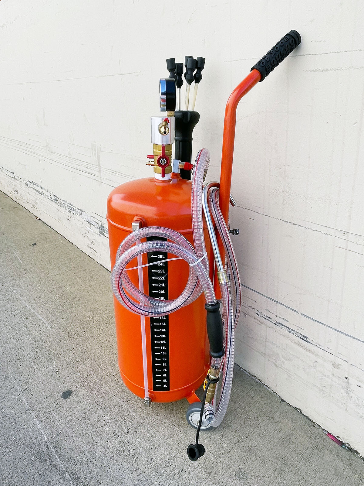 6 Gallon Fluid Evacuator Dispenser Oil Extractor Extract Tank for BMW BENZ FORD