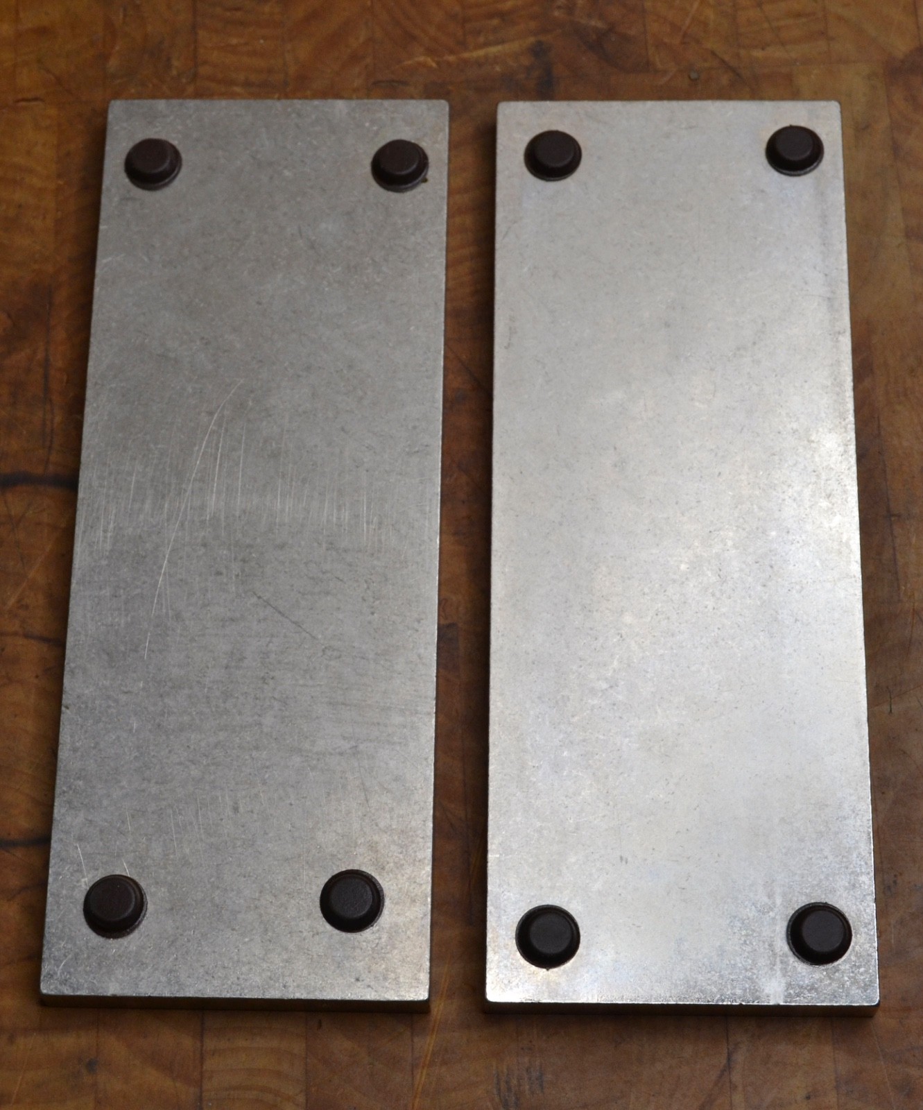 Lot of 2 DMT Dia-Sharp Bench Diamond Stone Fine & 3 Micron 8000 MESH Light Use