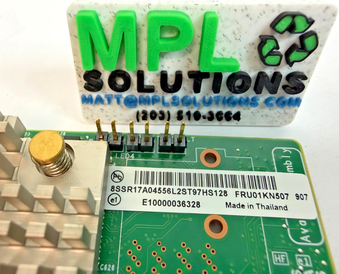 Lenovo 01KN507 ThinkSystem RAID 930-8i SAS/SATA 12Gb/s PERFECT CONDITION!