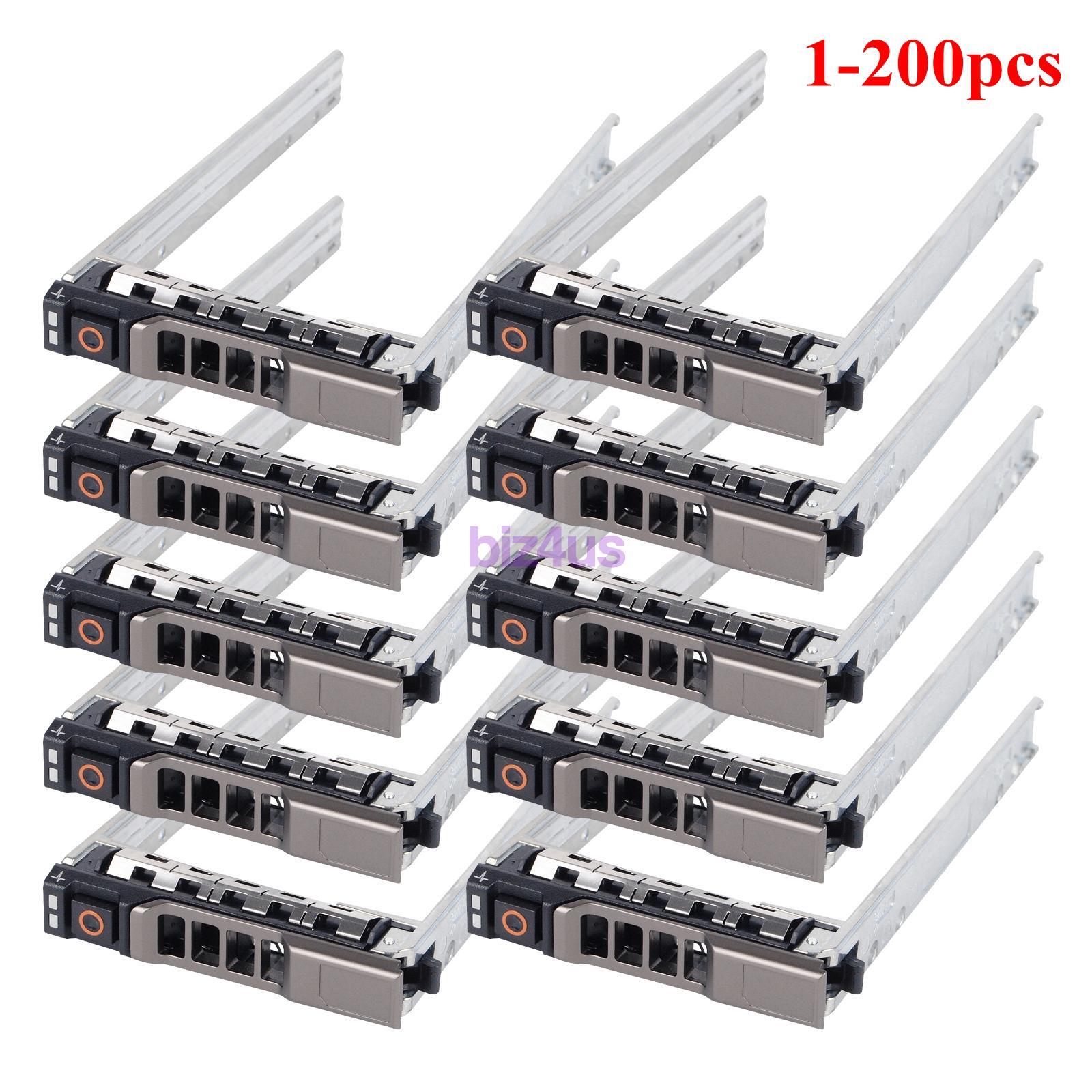 Lot 2.5" Metal Hard Drive Caddy Tray for Dell R720 R730 R730XD R620 R710 G176J