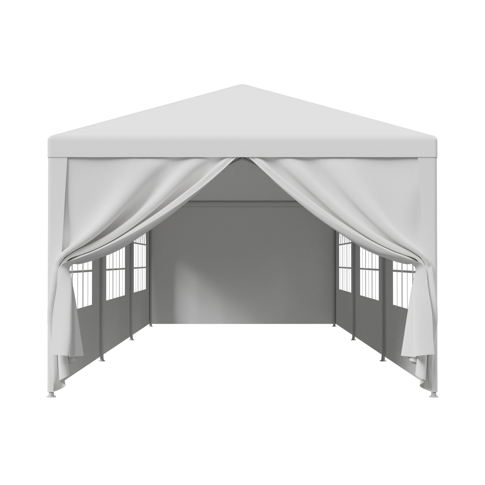 10x30' Outdoor Gazebo Party Tent w/8 Removable Walls Wedding Canopy Cater Events