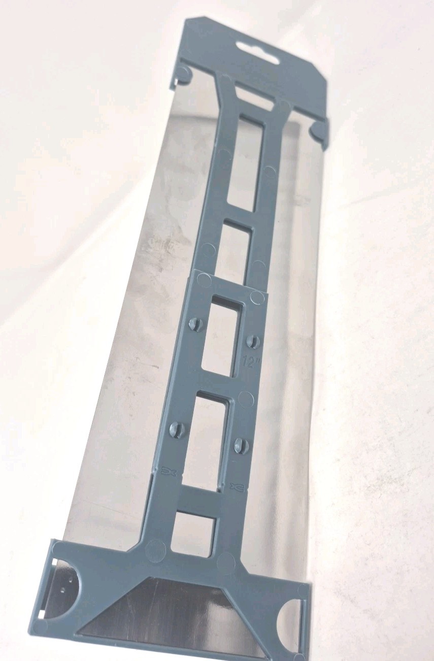 Anvil 12 In. X 4 In. Stainless Steel Finishing Trowel - New Open Box - See Desc.