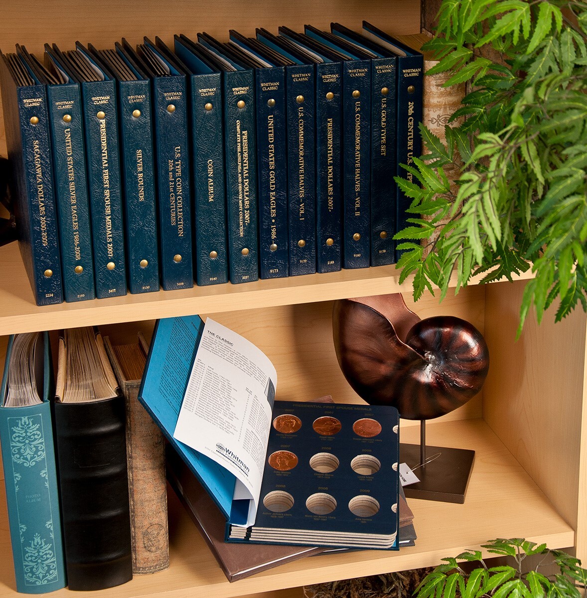 Whitman Coin Album For Collecting US Lincoln Cents 1909 - 1995 Penny Model 9112