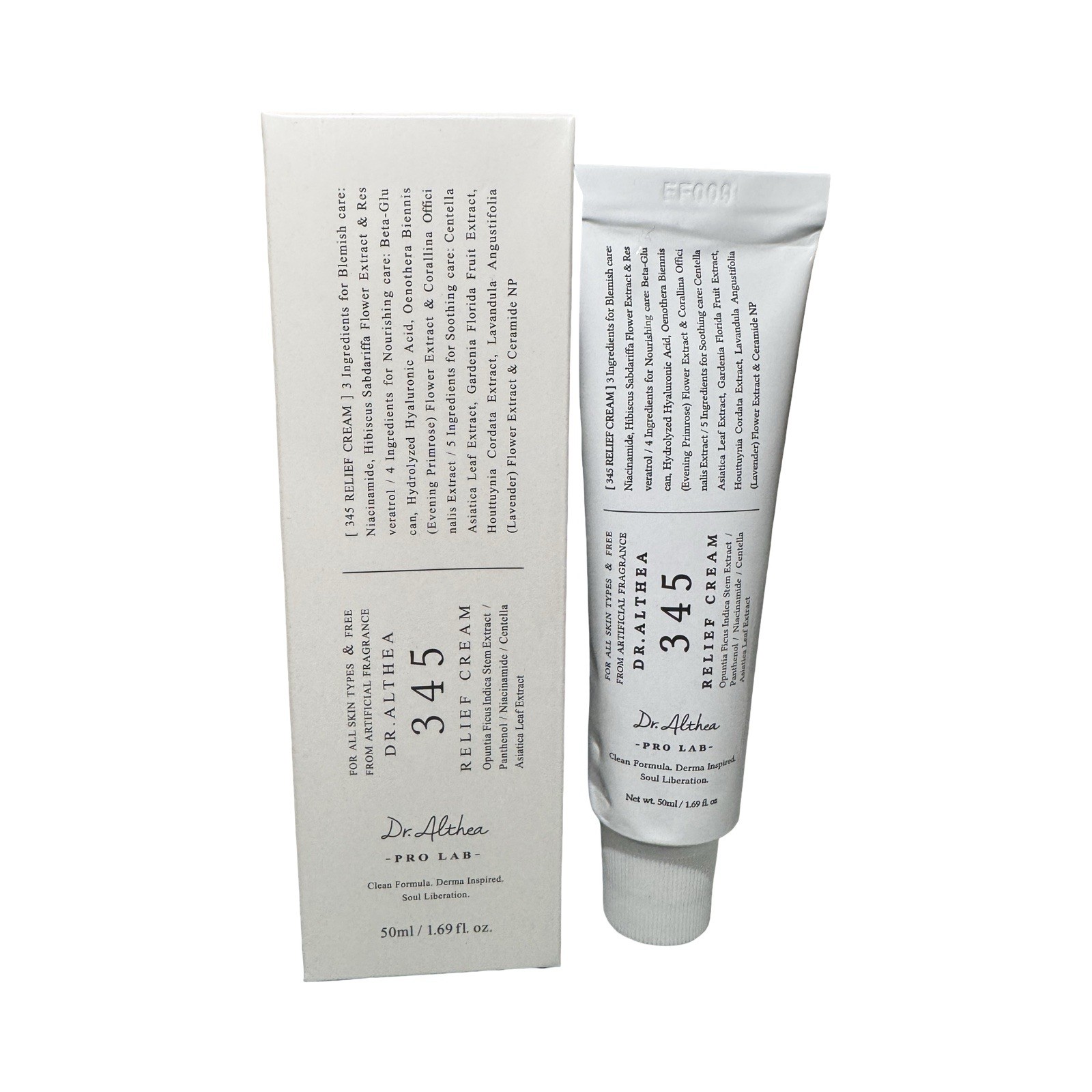 Dr. Althea 345 Relief Daily Face Moisturizer Cream 50ml 1.69 fl oz