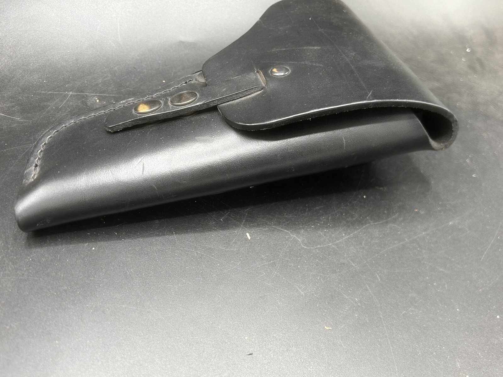 FN HI POWER LEG HOLSTER , BELGIUM Full Grain Leather, High Power