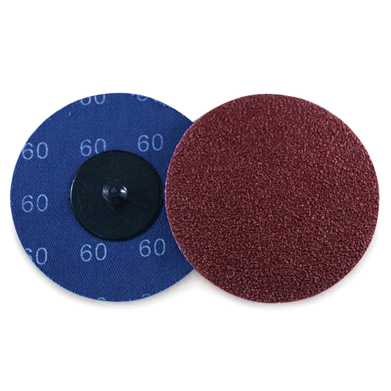 50PCS 3 inch 60 Grit Aluminum Oxide Roll Lock Die Grinder Sanding Grinding Disc