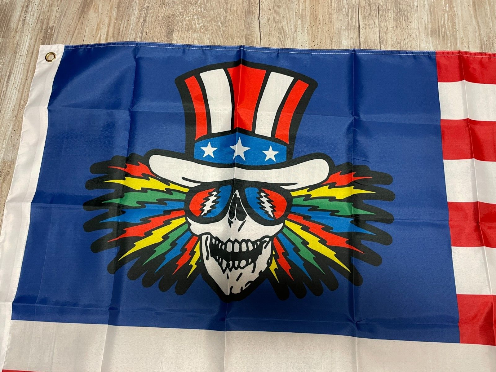 Grateful Dead American Flag Banner 3x5 FT US SELLER