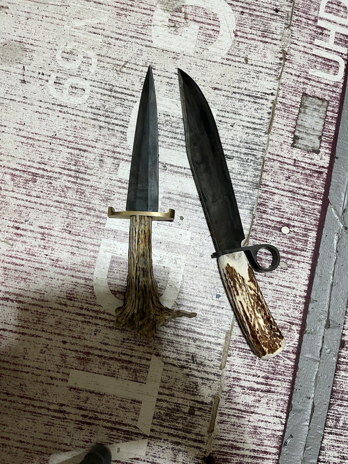 BRASS Finger Guard Bolster Dagger Bowie KNIFE Making