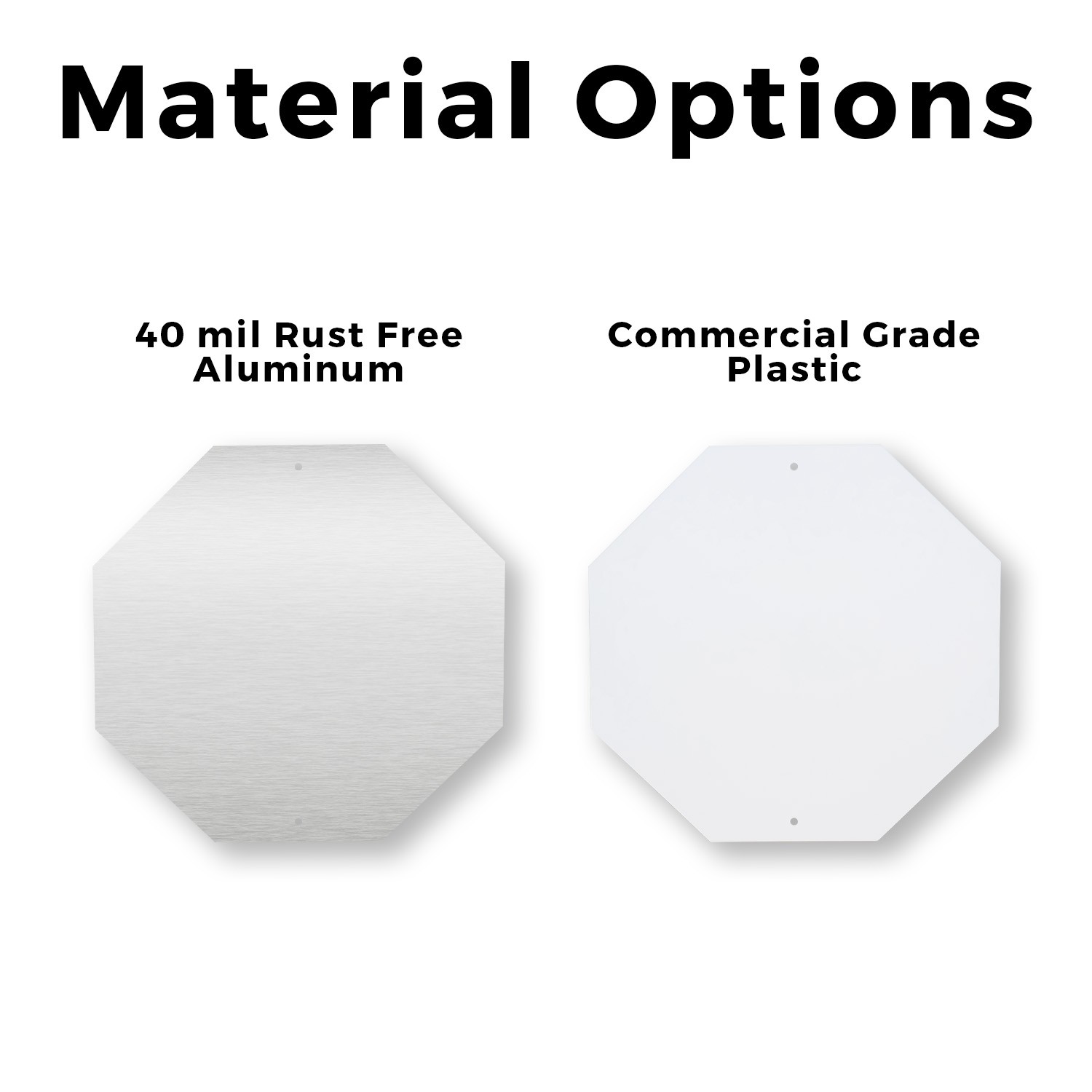 Pollinator Friendly Garden Octagon Sign With Stake Weather Resistant