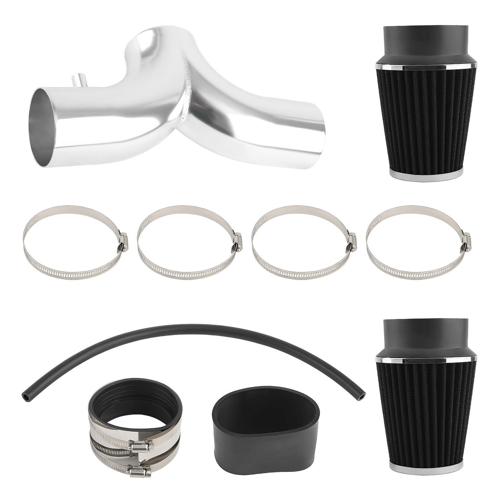 Cold Air Intake Dual Twin & Filter for Chevrolet Corvette C5 5.7L V8 2001-2004