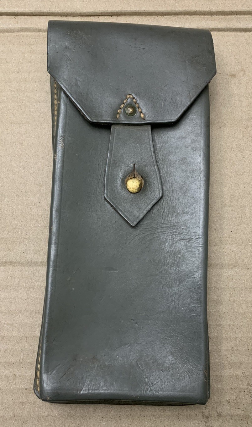 Romanian Military Single Magazine Leather Ammo Pouch 7.62x39
