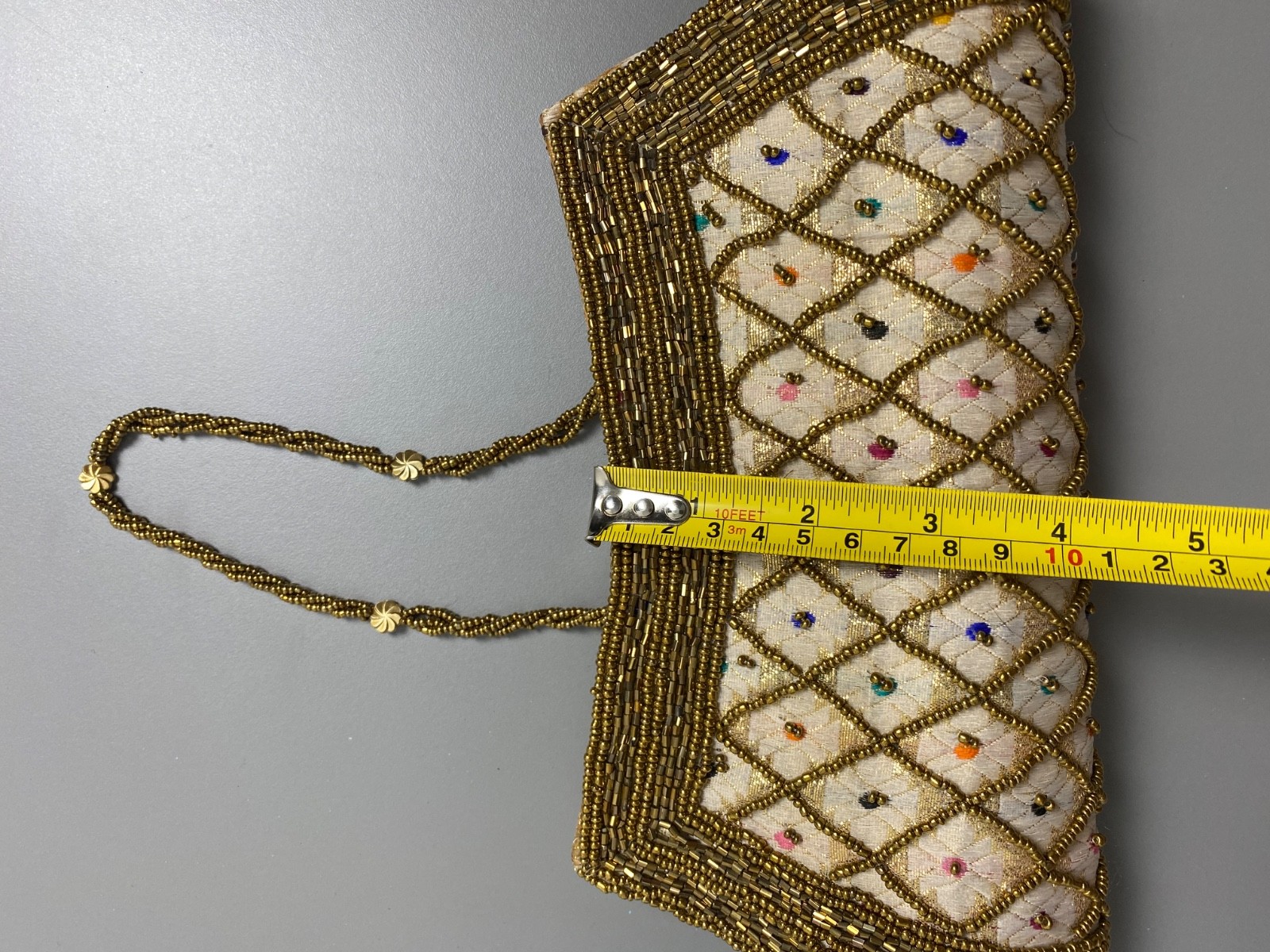 Beaded Purse Vintage Mini Bag Clutch