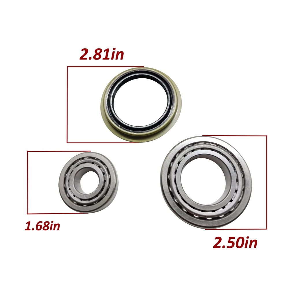 6Pcs New Front Wheel Bearings & Seals Kit Assembly For 1995-2011 Ford Ranger RWD