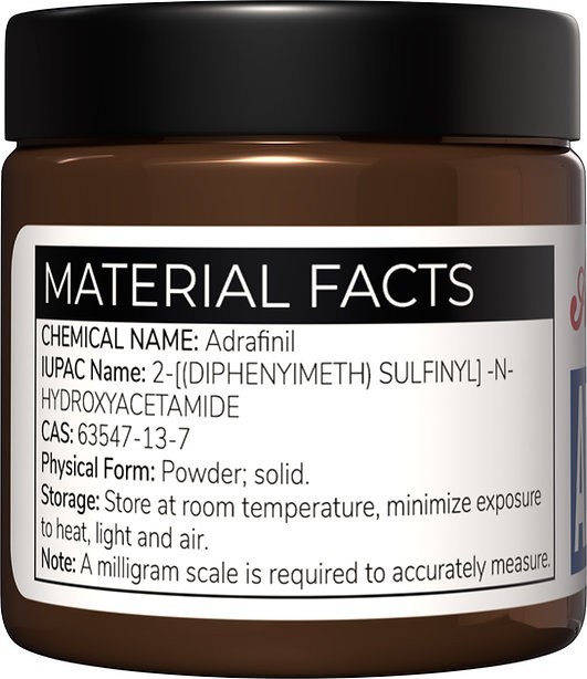 2-((diphenylmethyl)sulfinyl)-n-hydroxyacetamide 40 grams CAS 63547-13-7