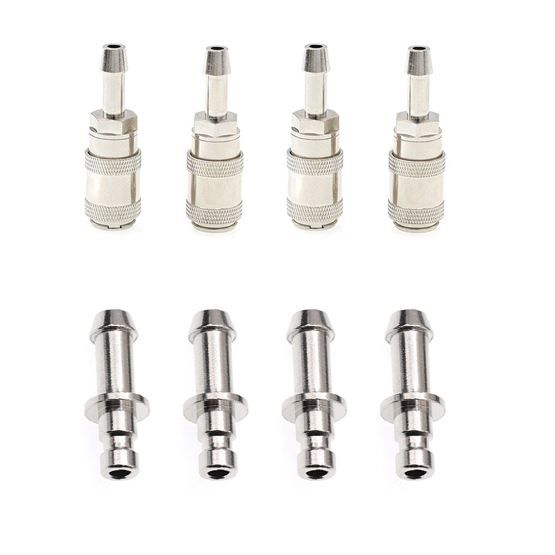 10 SET NIBP Cuff Connector Blood Pressure Hose Quick Male+Female Bayonet Socket