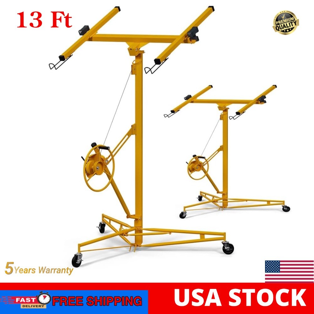 13 Ft Drywall Panel Lift Sheetrock Drywall Lifter Sheetrock Lift Hoist Jack Wall