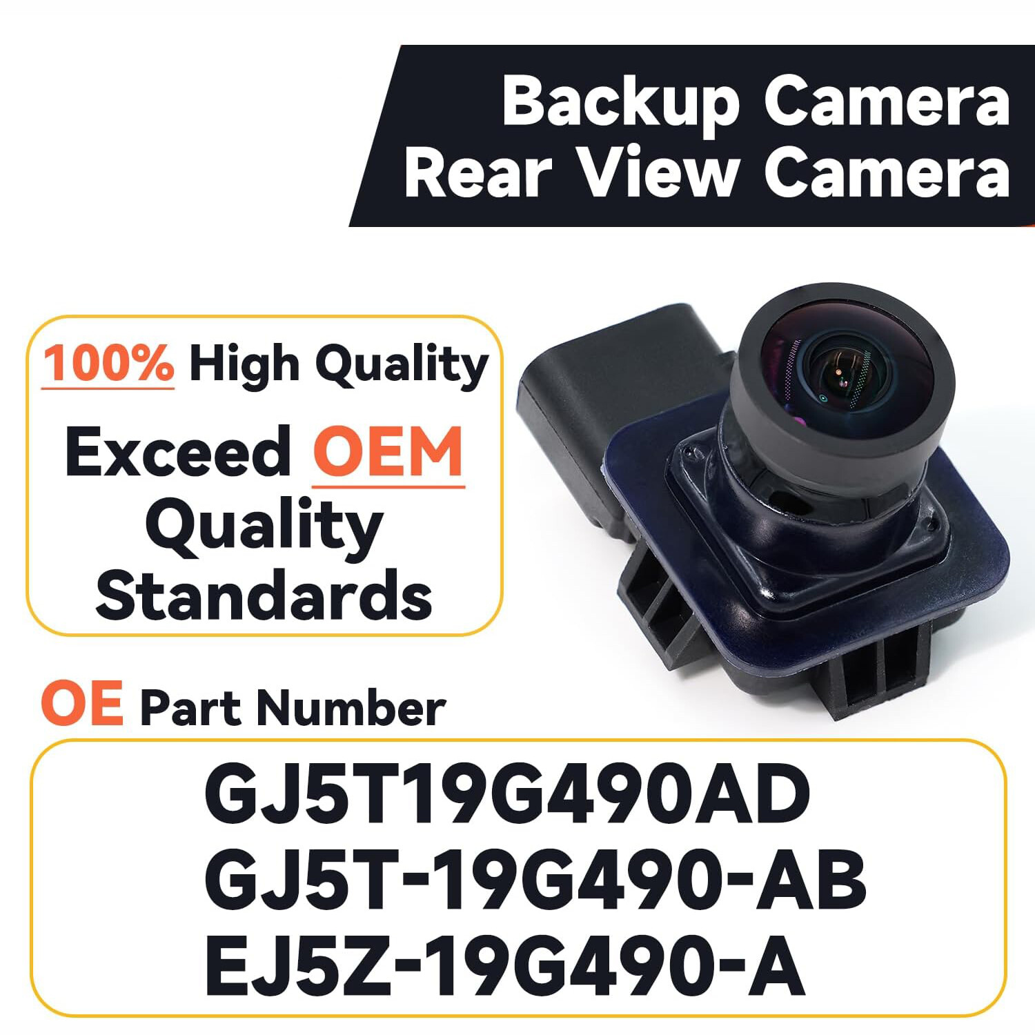 Backup Camera Rear View Camera For Ford Escape 2013-2016 EJ5Z-19G490-A