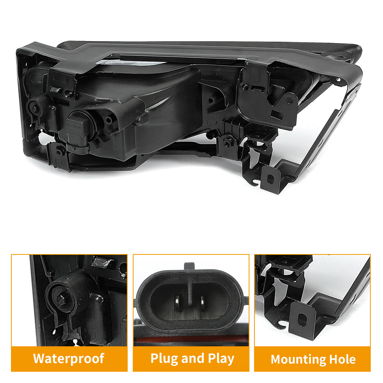 Fit For 2013 2014 2015 Honda Accord Sedan Clear Front Bumper Fog Lights W/ Bulbs