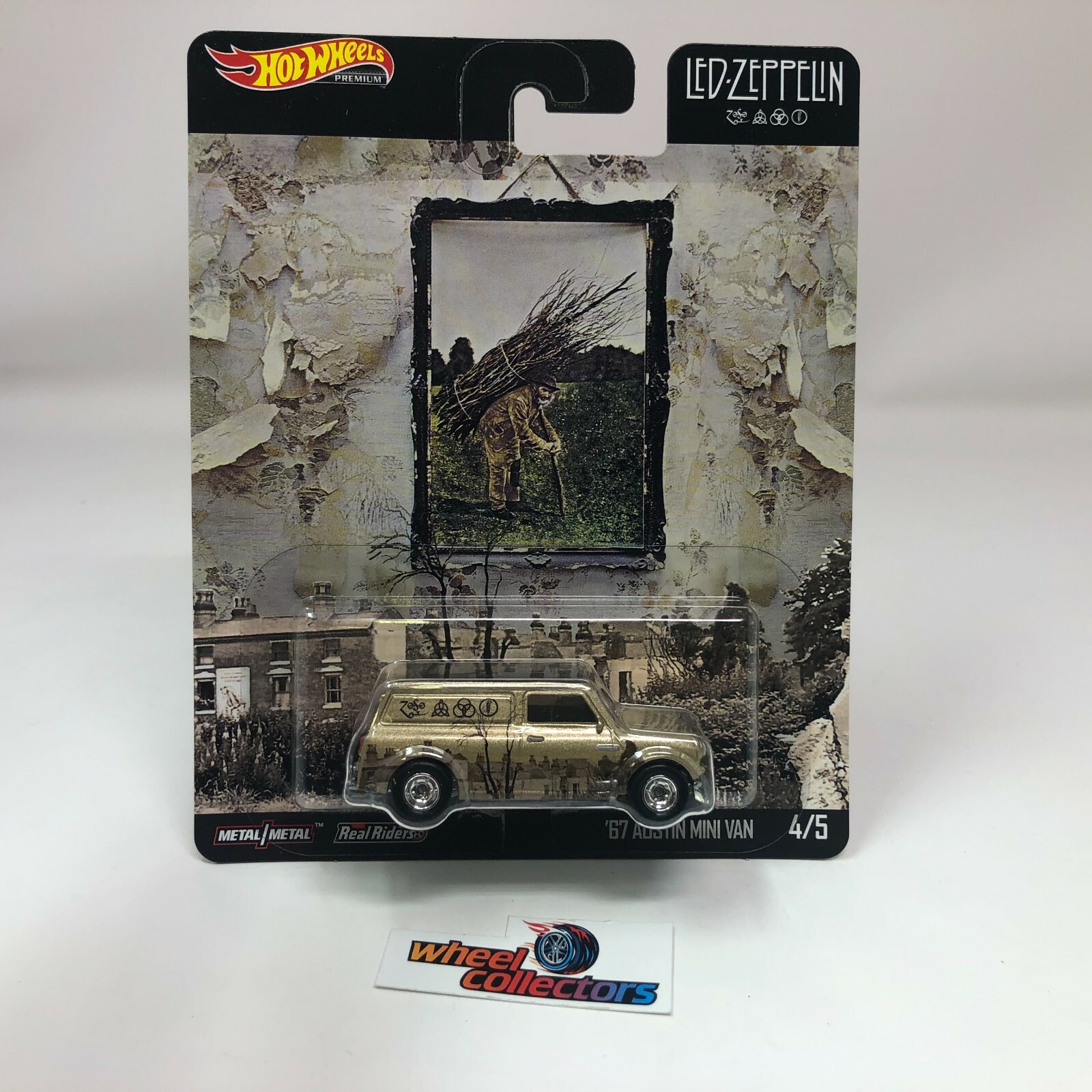 '67 Austin Mini Van * Hot Wheels LED-ZEPPELIN Pop Culture * MO101