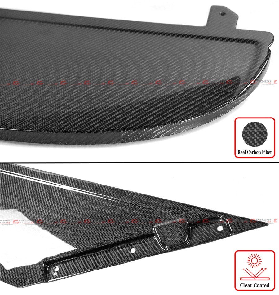 FOR 2021-25 BMW G8X M2 M3 M4 REAL CARBON FIBER 2PC ENGINE AIR INTAKE PANEL COVER
