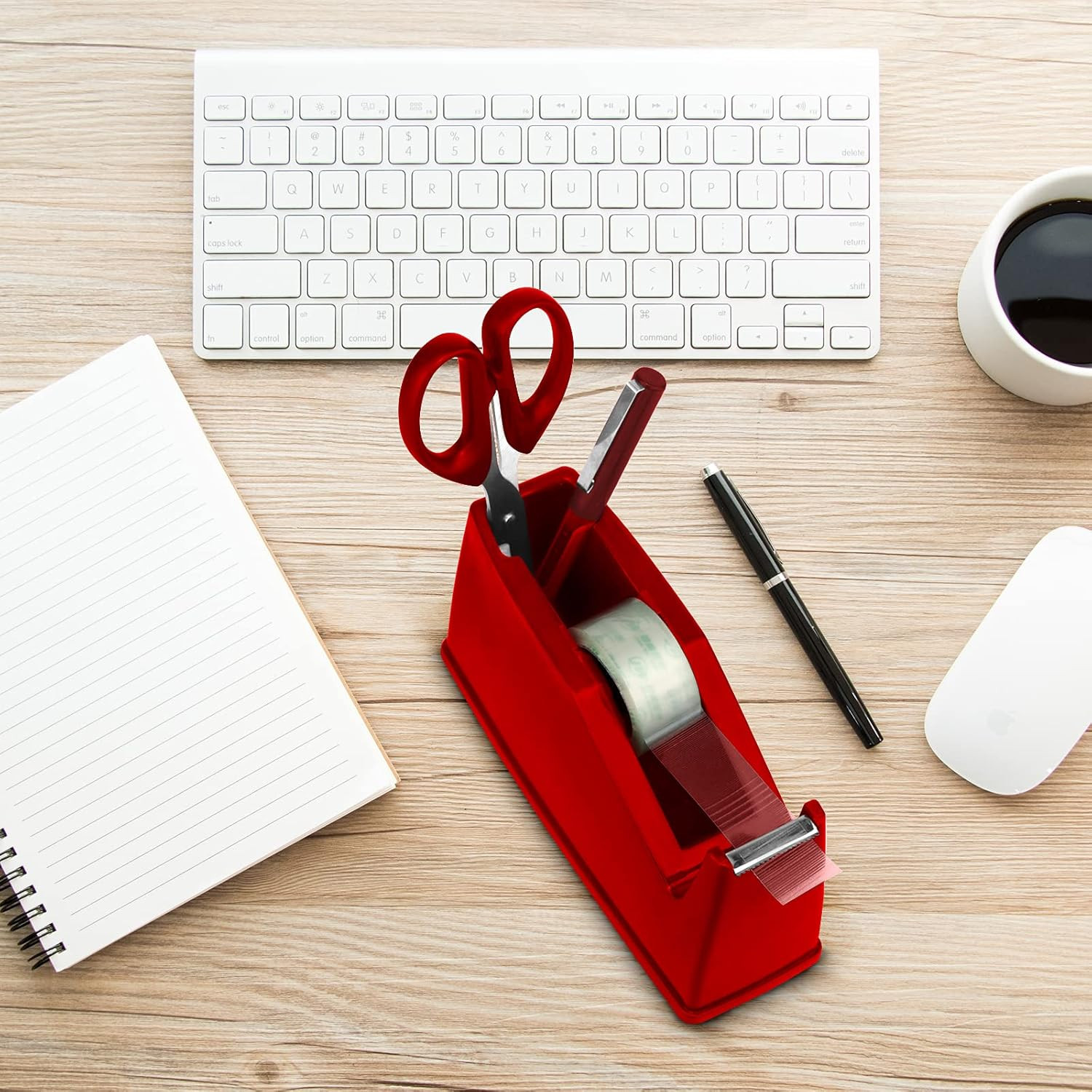 Heat Tape Dispenser, Masking Tape Dispenser, Holder Fits 1" and 3" Core, 6.8 x 2