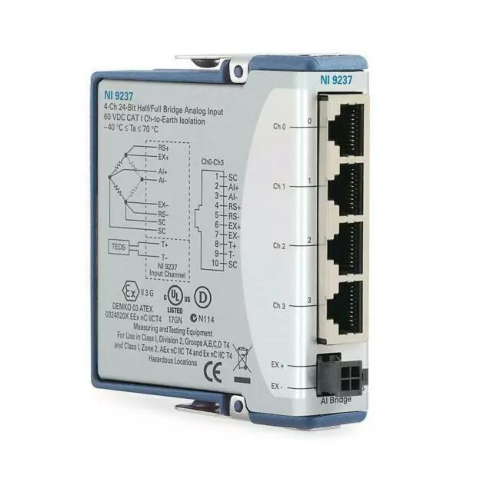 NEW National Instruments NI9237 NI-9237 C Series Strain/Bridge Input Module