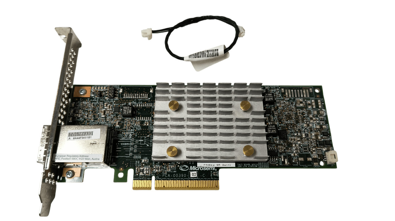 HP P408e-p SR G10 12G HBA Controller 804407-001 836270-001 Full Height w/ Cable