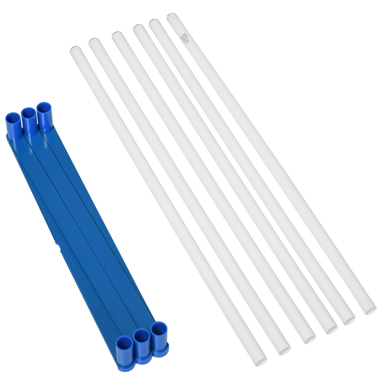 Dog Weave Pole Set Agility Starter Kit Pet Outdoor Exercise Training Set