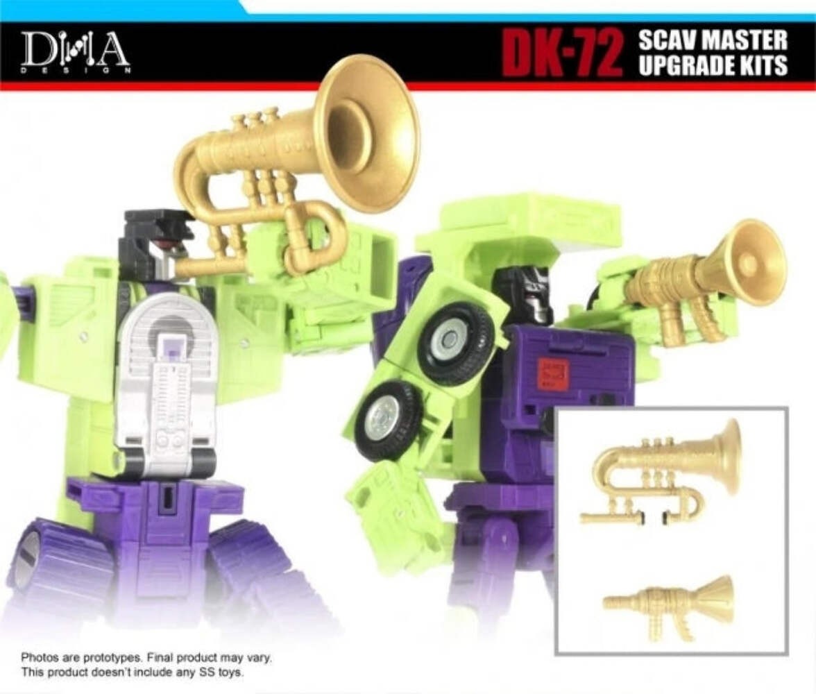 DNA Design DK-72 Scav Master Upgrade Kit SS Scavenger US SELLER