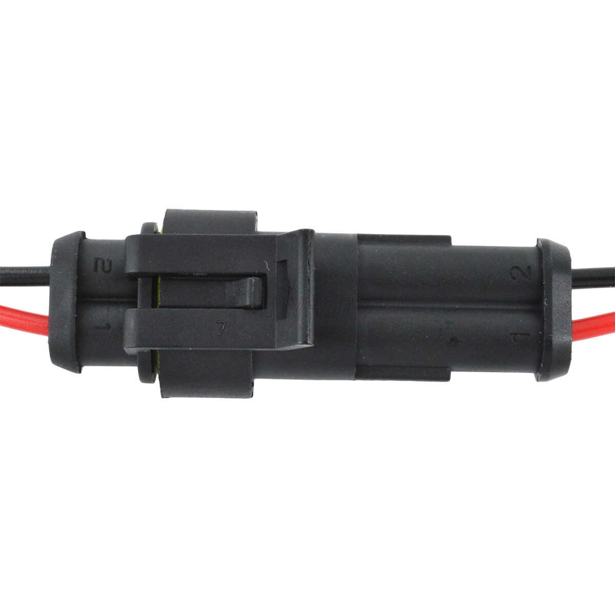 20PCS 2Pin Way Car Waterproof Male Female Electrical Connector Plug Wire Kit Set