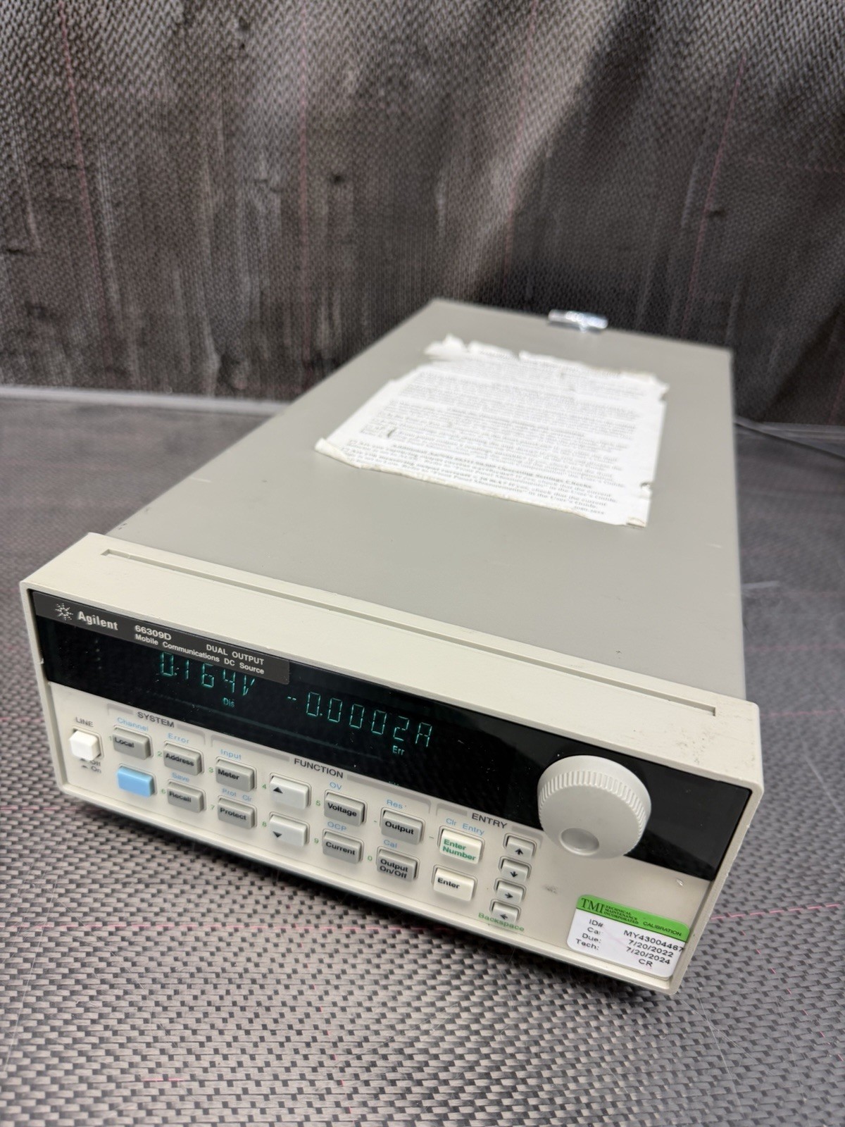 HP Agilent 66309D Dual Output DC Guaranteed Very Good Condition ShipFast