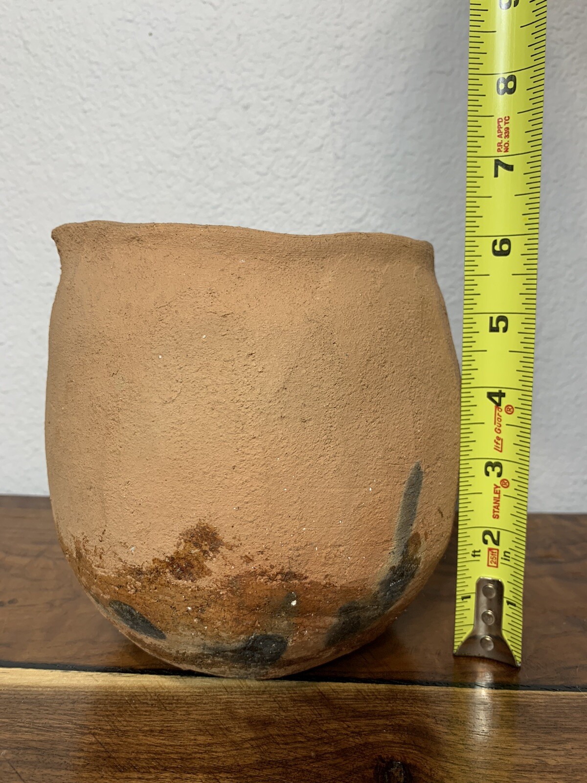 VTG Pot Pottery Clay Vessel Mission Southwestern Rustic Terra Cotta